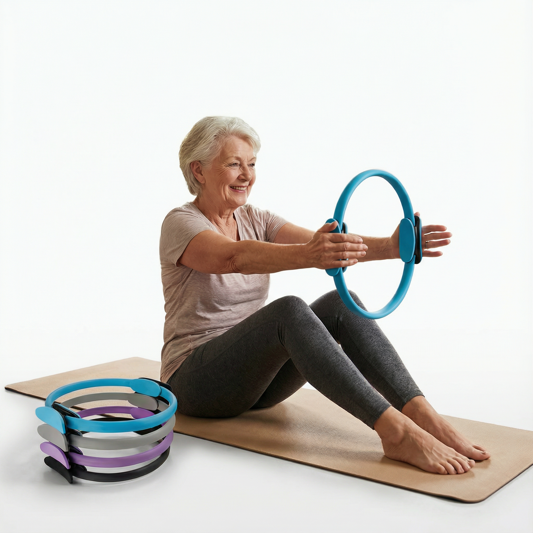 Roue de Yoga Vitali - Souplesse & Soulagement du Dos